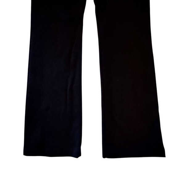 Eileen Fisher Washable Stretch Crepe Straight Leg Pants in Black -  Size 8 - Picture 10 of 11